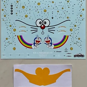 SK Decals 24167 LB Works Lamborghini Aventador Version 1 Doraemon Populaire