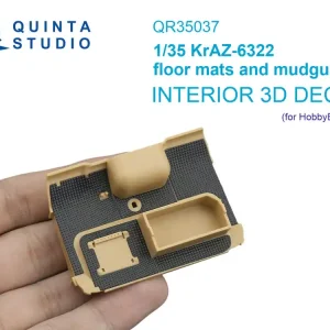 Authentique Quinta Studio QR35037 KrAZ-6322 - Floor Mats and Mudguards (for Hobby Boss Kits)