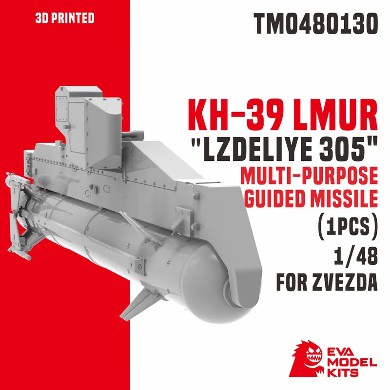 Offre Du Jour EVA Model Kits TM0480130 Kh-39 Light Multipurpose Air-to-Ground Missile (LMUR / 3D-Printed )
