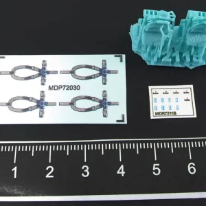 Expédition Rapide Metallic Details MDR72118 Sikorsky UH-60 / SH-60 and MH-60 Late - Pilot Seats (3D-Printed)