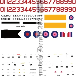 Old models Decals 0799 North American Harvard - Royal New Zealand Air Force (1943-1944) Acheter En Ligne