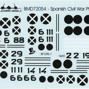 Blackbird Models D72054 Spanish Civil War Part 1 Expédition Rapide
