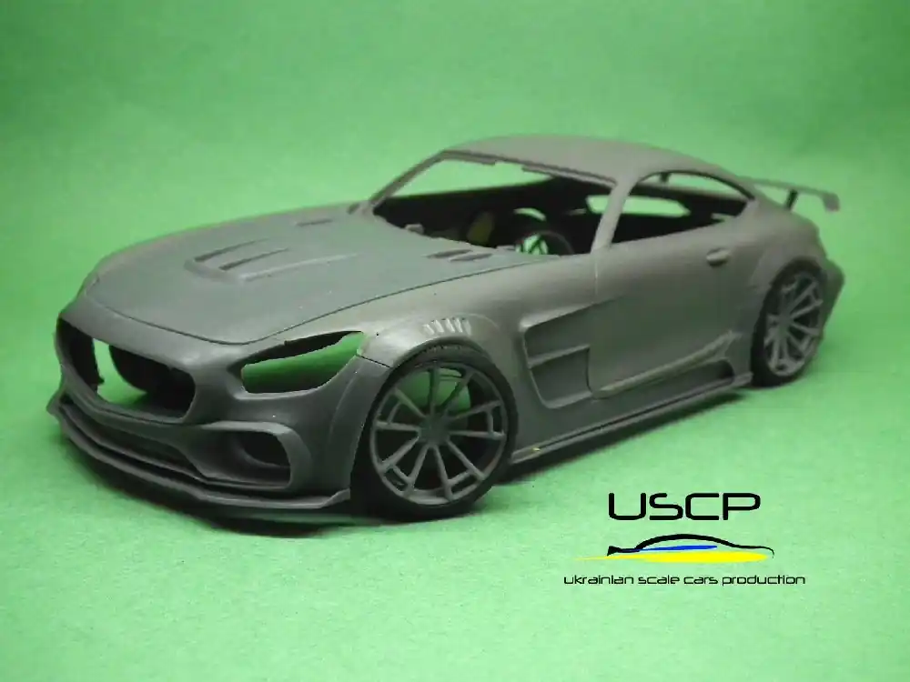 Promotion Saisonnière Ukrainian Scale Cars Production (USCP) 24T037 Mercedes-AMG GT - Mansory (for Revell 07028 Kit)