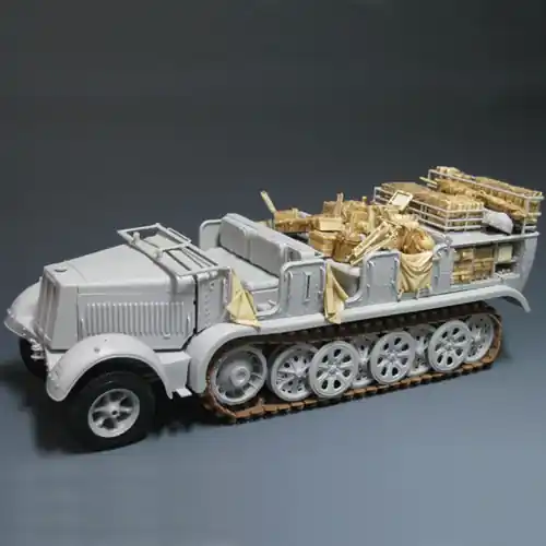 SOLMODEL MM299 Sd.Kfz.7 Mittlere Zugkraftwagen 8t Early Version - Accessory Solde