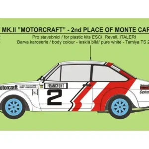 Rejimodel 119 Ford Escort Mk.II RS 1800 - Monte Carlo 1979 Motorcraft (Transkit / for ESCI, Revell and Italeri Kits) Soldes
