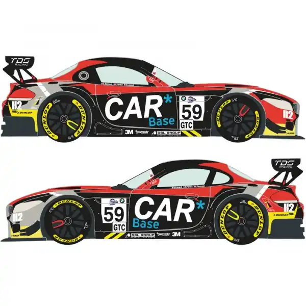 Offre Limitée Racing Decals RDE24-019 BMW Z4 GT3 59 European Le Mans Series 2015 (for Fujimi Kits)