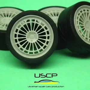 Commande En Gros Ukrainian Scale Cars Production (USCP) 24W023A 19inch Fifteen 52 Integrale with Tires