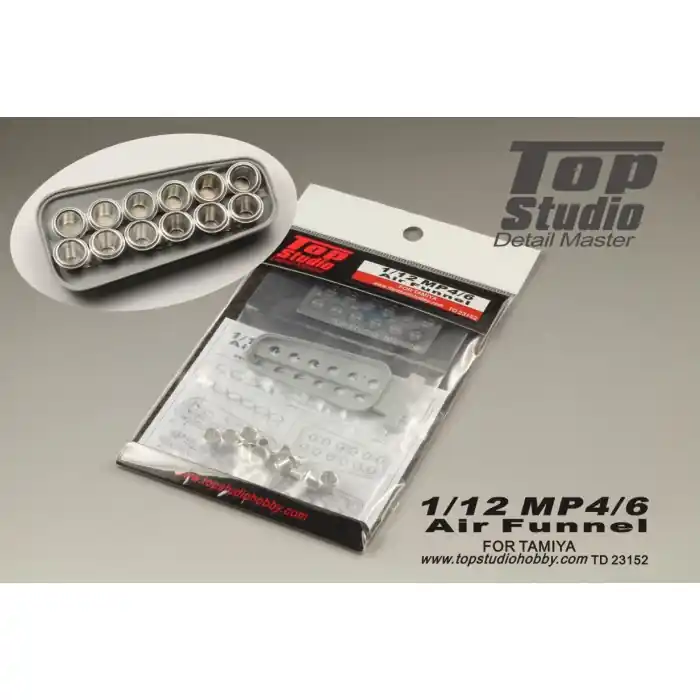 Top Studio TD23152 McLaren MP4/6 - Air Funnel (for Tamiya Kits) Super Prix