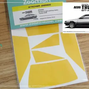 ZoomOn ZD090 Window & light painting masks - Toyota AE86 Expédié Aujourd'hui