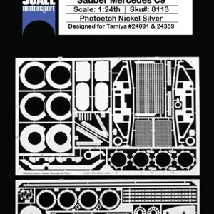 Bon Plan Scalemotorsport 8113 Mercedes Sauber C9 - PE Detail Set (for Tamiya 24091 and 24359 Kits)