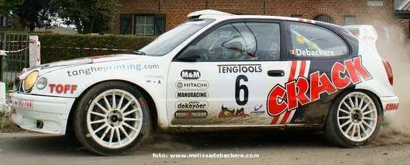 Dominomodel 24DMN15 TOYOTA COROLLA WRC ROESELARE DEBACKERE Super Prix