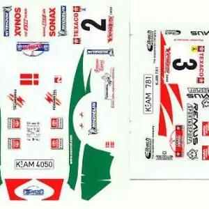 Retour Gratuit Renaissance TK24-072 Toyota Corolla WRC - Ypres 2000 Lundgaard (for Tamiya Kits)