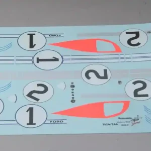 Renaissance TK24-344 Ford GT40 Mk.II - Le Mans 1966 (for Fujimi Kits) Marque