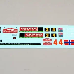 Renaissance TK24-401 Citroen DS3 WRC - Monte Carlo 2014 Meek (for Heller Kits) Dernière Chance