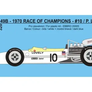 Remise Rejimodel 320 Lotus 49B - 1970 Race Of Champions / Brands Hatch - P.Lovely (for Ebbro Kits)