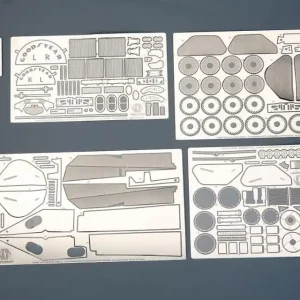 Hobby design HD02-0380 Ferrari 312T2 - Detail Up PE Set (for Hasegawa 23201 Kit) Jusqu'à Épuisement Des Stocks