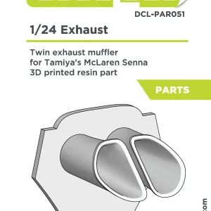 Achetez Aujourd'hui Decalcas PAR051 McLaren Senna - Double Exhaust (for Tamiya Kits)