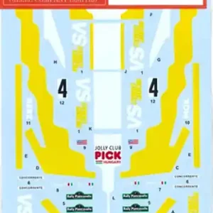 Studio 27 DC1026 Ferrari 308 GTB - Rally Piancavallo 1980 Decals Set (for Revell Kits) Promotion Saisonnière