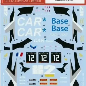 Studio 27 DC1110 BMW Z4 GT3 - TDS Racing No.12 Silverstone 2015 Decals Set (for Fujimi Kits) Populaire