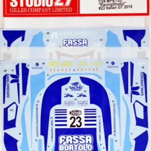 Studio 27 DC1134 McLaren MP4/12C - Racing Studio Italian GT 2015 Decals Set (for Fujimi Kits) Affaire À Saisir