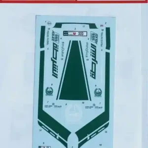 Studio 27 DC1181 Nissan R35 GT-R - Dubai Police Decals Set (for Aoshima Kits) Petit Prix