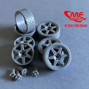 Bon Marché MF-Zone TK24112 Speedline 18‘‘ Michelin Tyres Toyota Corolla WRC (For Salvat/Hachette)
