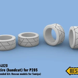 Promotion Saisonnière Rescue Models 24020 Slick tire (handcut) for P205