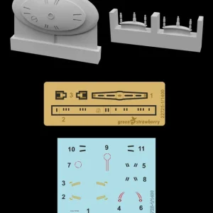 Green Strawberry 22725-1400 USS Enterprise NCC-1701-E - Captain‘s Yacht Calypso (for AMT Kits) Bon Plan