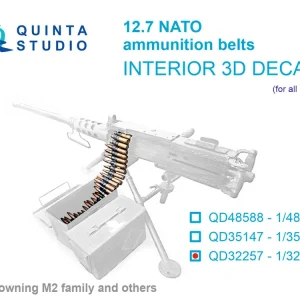 Livraison Express Quinta Studio QD32257 NATO 12.7 ammunition belts (All kits)