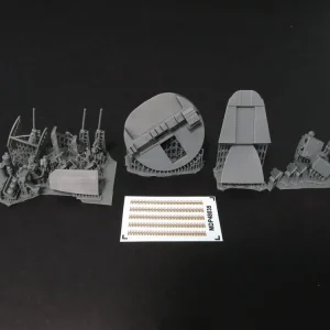 Pas Cher Metallic Details MDR48283 Boeing B-17 F Flying Fortress - Bombardier Cockpit Interior set (3D-Printed / for Monogram Kits)