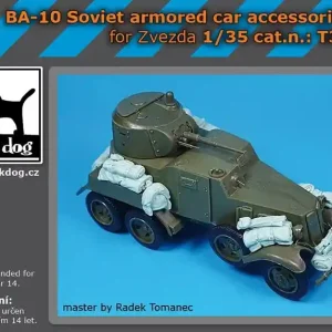 Promotion Black Dog T35318 BA-10 Soviet Armored Car - Accessories Set (for Zvezda Kits)