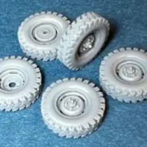 Minor 358032 Land Rover 7,50 Deestone Wheels (For Italeri/Revell) Satisfait Ou Remboursé