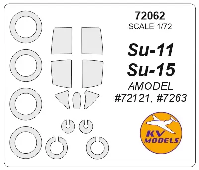Acheter En Ligne KV Models 72062 Su-11 / Su-15 (AMODEL) + wheels masks