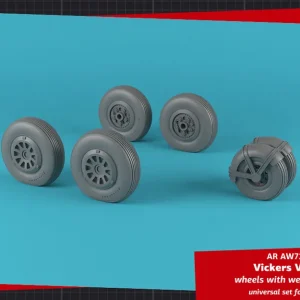 Armory Models Group AW72421 Vickers "Valiant" wheels w/ weighted tires Offre Exclusive