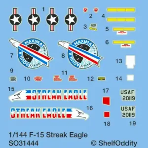 Vente Directe Shelf Oddity 3144004 F-15 Streak Eagle