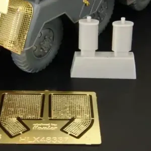 Dernière Chance Hauler X48337 Sd Kfz 232 exhaust shroud mesh and silencer