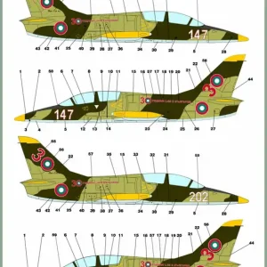 Model Maker Decals D48109 L-39ZA 30 years in Bulgarian service Offre Spéciale