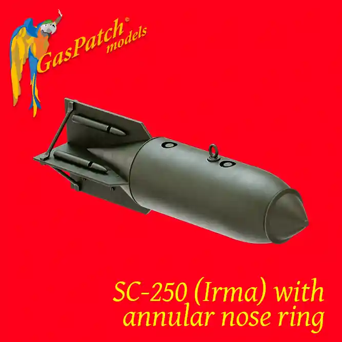 Gaspatch Models 25-72367 SC 250 (Irma) Annular Nose Ring Bomb (4 pcs) Acheter Direct