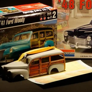 Acheter Direct USCHI VAN DER ROSTEN 1008 Wood Grain Cars "Woodie Special"