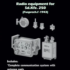 Marque SBS Model 3D022 Radio Equipment For Sd.Kfz. 250 (Fusprech.f-1943)