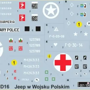 Remise Toro Model 48D16 Willys Jeep w polskiej służbie