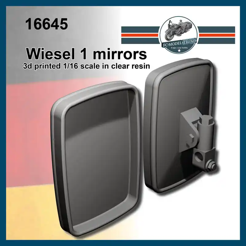 Affaire À Saisir FC ModelTrend 16645 Wiesel 1 - Mirrors (3D-printed)