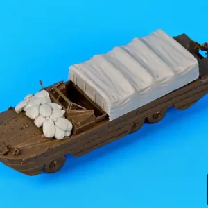 Black Dog T72070 DUKW canvas accessories set for Italeri Affaire À Saisir