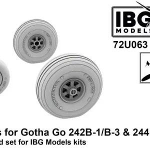 Vente Directe IBG 72U063 Wheels for Gotha Go 242B-1/B-3 & 244B-1/B-3