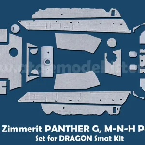 Acheter En Ligne Atak Model 35039 Zimmerit Panther G - MNH Pattern (for Dragon kits)