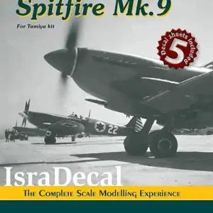 Isra Decal Studio AF91 IAF Spitfire Mk.9 (for Tamiya kit) Dernier Modèle