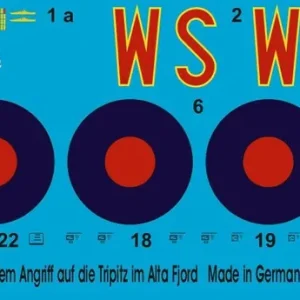 Achat Immédiat Peddinghaus-Decals 2512 Lancaster Bomber WS-Y Tock Part In The Attack On The Tirpitz 1944