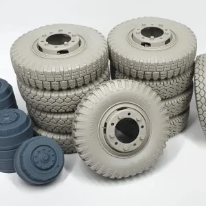 Pimp My Miniatures 16s-017 Sd.Kfz 234 road wheels set with spare (weighted) mix (9+1) Affaire À Saisir