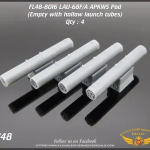 Flying Leathernecks 48-8016 LAU-68 F/A APKWS Pod (empty) (4 pcs / 3D-Printed) Achetez Aujourd'hui