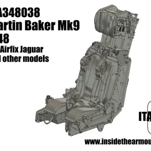 Affaire À Saisir Inside the Armour ITA348038 Martin Baker Mk.9 for BAC/SEPECAT Jaguar GR.1/GR.1A and Harrier Kits (for 2025 release Airfix kits)